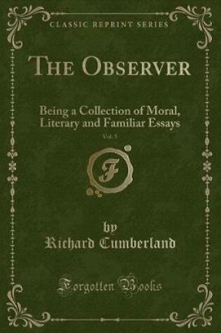 Cover of The Observer, Vol. 5
