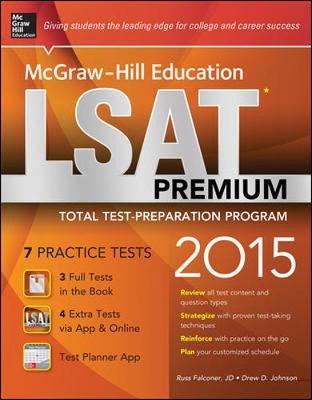 Book cover for McGraw-Hill Education LSAT Premium 2015