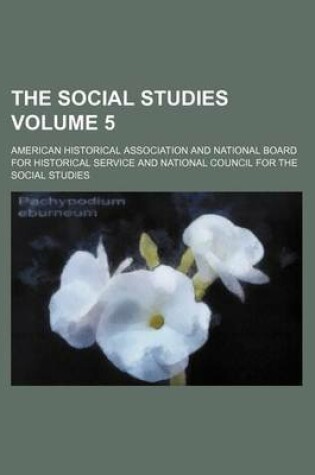 Cover of The Social Studies Volume 5