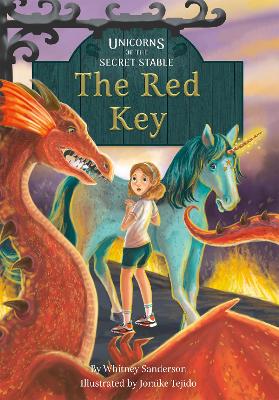 Book cover for Unicorns of the Secret Stable: The Red Key Book 4)