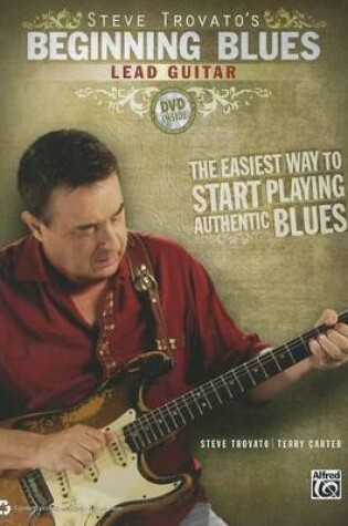 Cover of Steve Trovato's Beginning Blues Lead Guitar