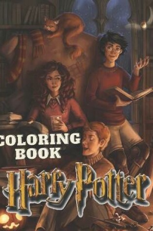 Cover of Harry Potter Coloring Book