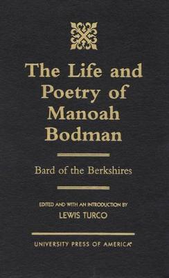 Book cover for The Life and Poetry of Manoah Bodman