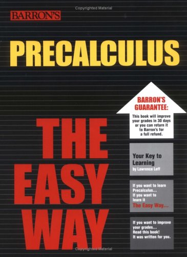 Cover of Precalculus the Easy Way