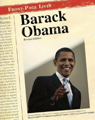 Book cover for Barack Obama (Front-Page Lives)