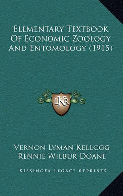 Book cover for Elementary Textbook of Economic Zoology and Entomology (1915)