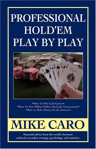 Book cover for Professional Hold'em Play by Play