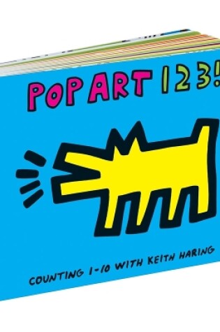 Cover of Keith Haring Pop Art 123!