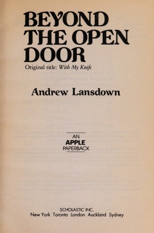 Cover of Beyond the Open Door