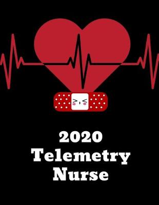 Book cover for 2020 Telemetry Nurse