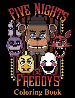 Book cover for Five Nights at Freddy's Coloring Book