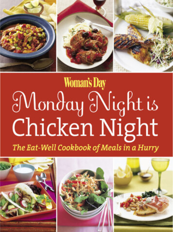 Book cover for Woman's Day Monday Night Is Chicken Night