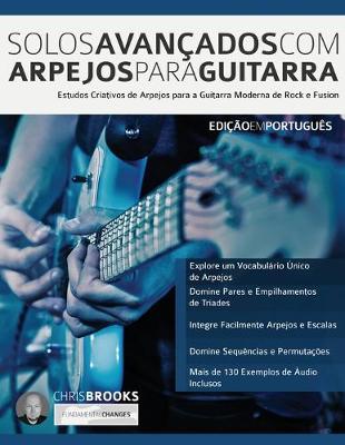 Book cover for Solos Avançados Com Arpejos Para Guitarra