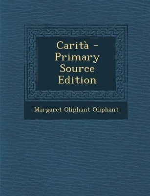 Book cover for Carita - Primary Source Edition