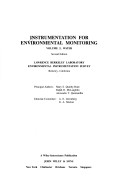 Book cover for Instrumentation for Environmental Monitoring