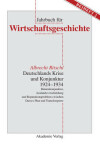 Book cover for Deutschlands Krise Und Konjunktur 1924 1934