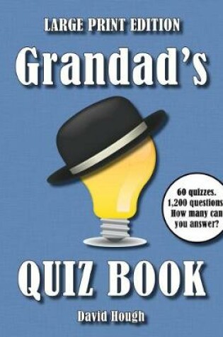 Cover of Grandad's Quiz Book (LARGE PRINT EDITION)
