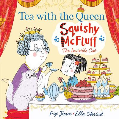 Book cover for Squishy McFluff: Tea with the Queen