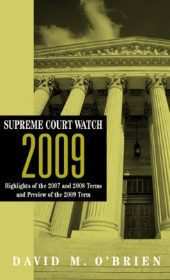 Cover of Supreme Court Watch 2009