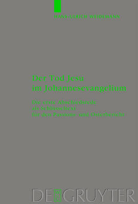 Book cover for Der Tod Jesu im Johannesevangelium