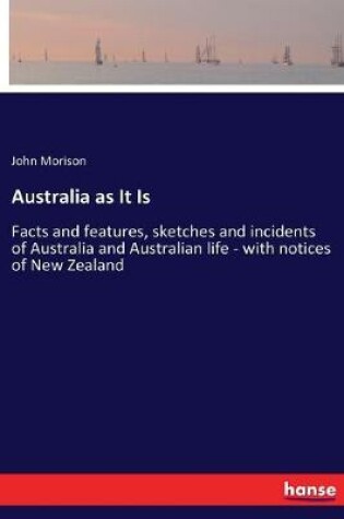 Cover of Australia as It Is