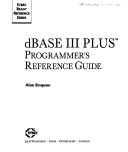 Book cover for dBase III Plus