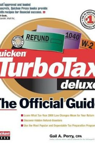 Cover of TurboTax Deluxe Official Guide (for Tax Year 2000)