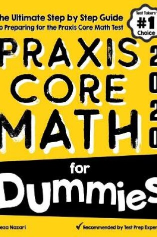 Cover of Praxis Core Math for Dummies