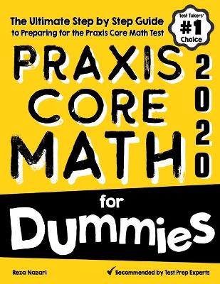 Book cover for Praxis Core Math for Dummies