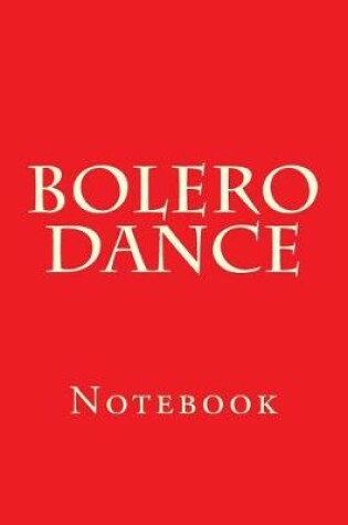 Cover of Bolero Dance