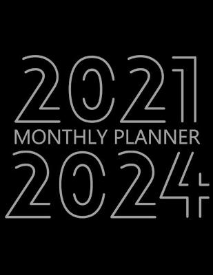 Book cover for 2021-2024 Monthly Planner