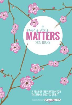 Book cover for Everyday Matters Desk Diary 2017