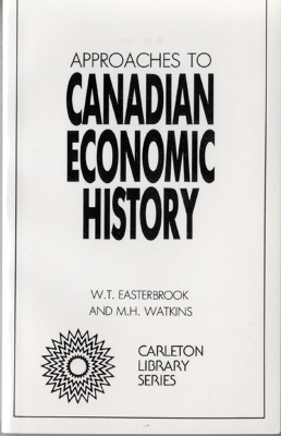 Book cover for Approaches to Canadian Economic History