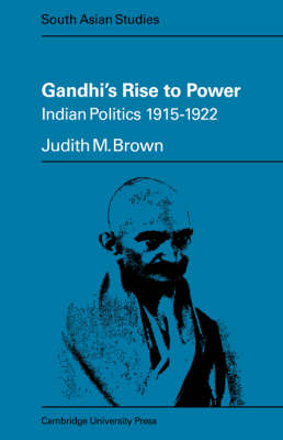 Book cover for Gandhi's Rise to Power