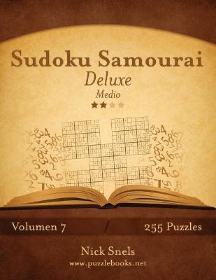 Cover of Sudoku Samurai Deluxe - Medio - Volumen 7 - 255 Puzzles