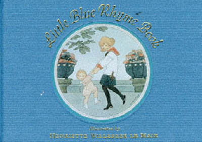 Book cover for Little Blue Rhyme Book