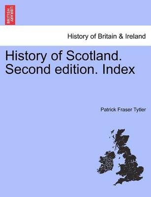 Book cover for History of Scotland. Second Edition. Index