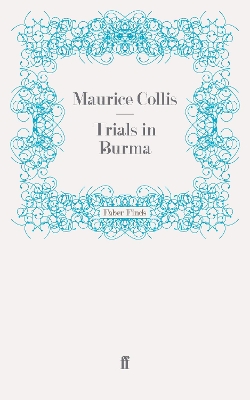 Book cover for Trials in Burma