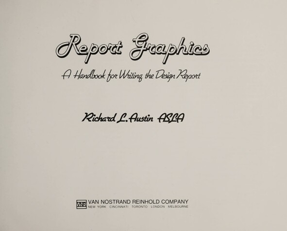 Book cover for Report Graphics