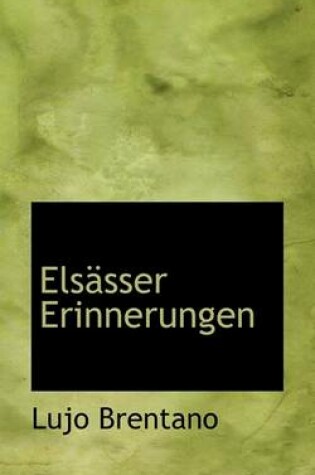 Cover of Elsasser Erinnerungen