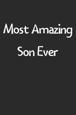 Cover of Most Amazing Son Ever