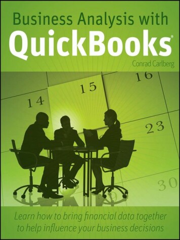 Book cover for Business Analysis with QuickBooks