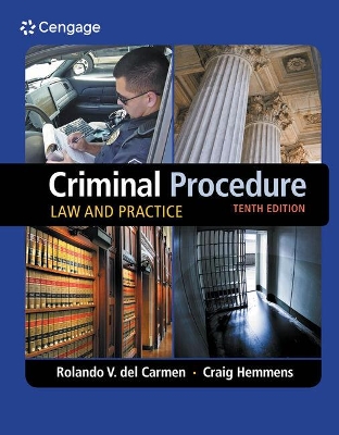 Book cover for Mindtap Criminal Justice, 1 Term (6 Months) Printed Access Card for del Carmen/Hemmens' Criminal Procedure: Law and Practice, 10th