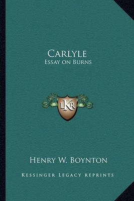 Book cover for Carlyle