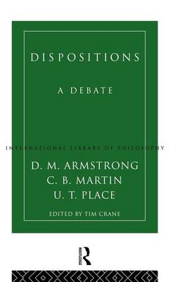 Book cover for Dispositions: A Debate
