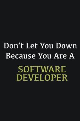 Book cover for Don't let you down because you are a Software Developer