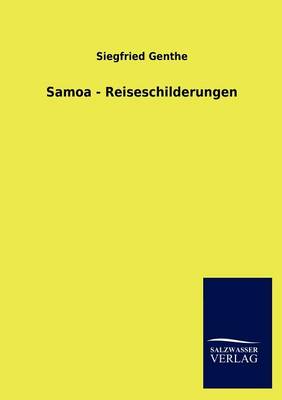 Book cover for Samoa - Reiseschilderungen