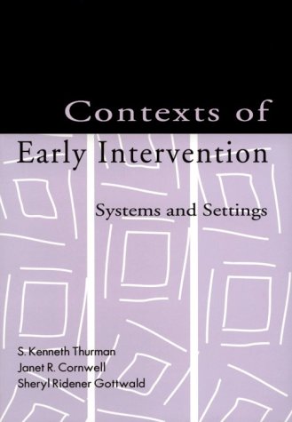 Book cover for The Contexts of Early Intervention