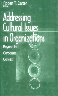 Book cover for Addressing Cultural Issues in Organizations