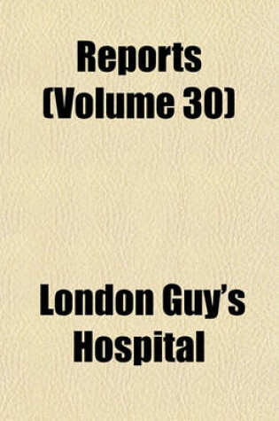 Cover of Reports (Volume 30)